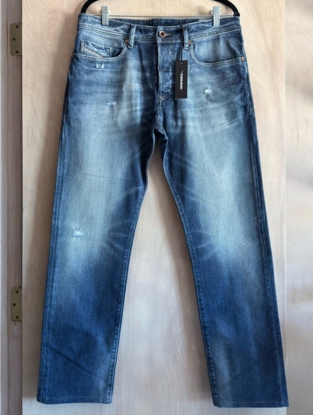 Diesel Buster Men’sJeans Tag W32 L32  Straight Fit NWT Altered